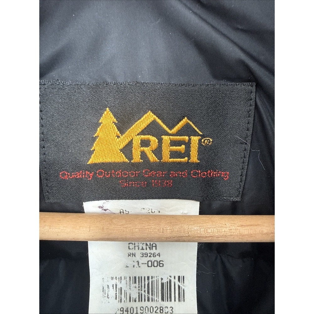 Vintage REI Womens Navy Blue Goose Down Puffer Vest Size Small Retro Gorpcore - Picture 10 of 13
